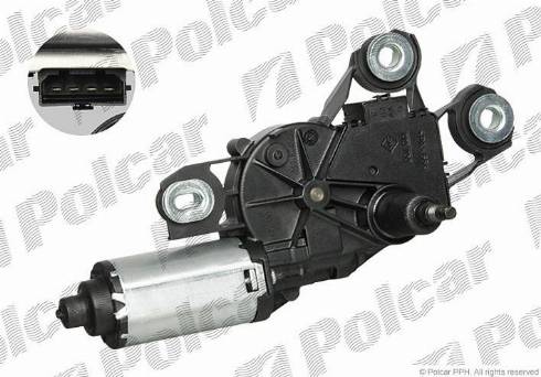 Polcar 6732SWT1 - Двигатель стеклоочистителя autosila-amz.com