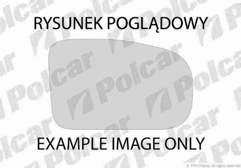 Polcar 1339551E - Покрытие, корпус, внешнее зеркало autosila-amz.com