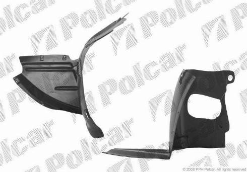 Polcar 1331FP-1 - Обшивка, колесная ниша autosila-amz.com