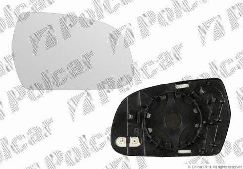 Polcar 1337555M - Покрытие, корпус, внешнее зеркало autosila-amz.com