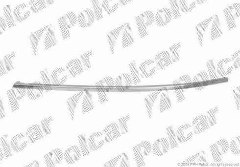 Polcar 132707-7 - Облицовка - защитная накладка, бампер autosila-amz.com