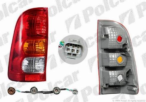 Polcar 8192871E - Задний фонарь autosila-amz.com