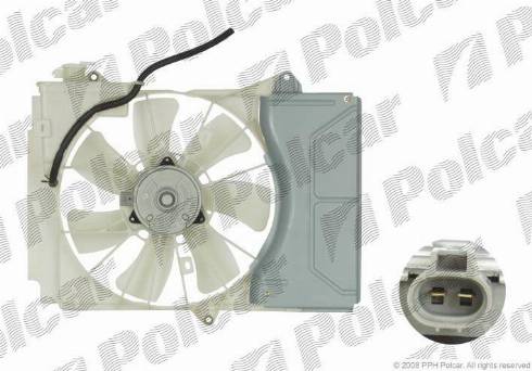 Polcar 810323W5 - Вентилятор, охлаждение двигателя autosila-amz.com