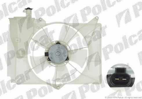 Polcar 810323W3 - Вентилятор, охлаждение двигателя autosila-amz.com