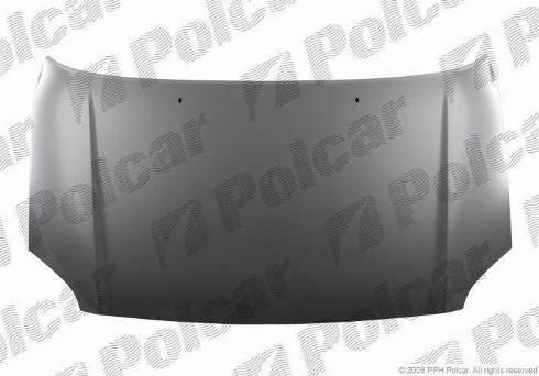 Polcar 812503 - Капот двигателя autosila-amz.com