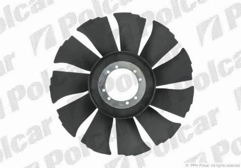 Polcar 305223F1 - Крыльчатка вентилятора, охлаждение двигателя autosila-amz.com