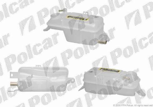 Polcar 3018ZB-1 - Компенсационный бак, охлаждающая жидкость autosila-amz.com