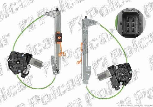 Polcar 3024PSE6 - Стеклоподъемник autosila-amz.com