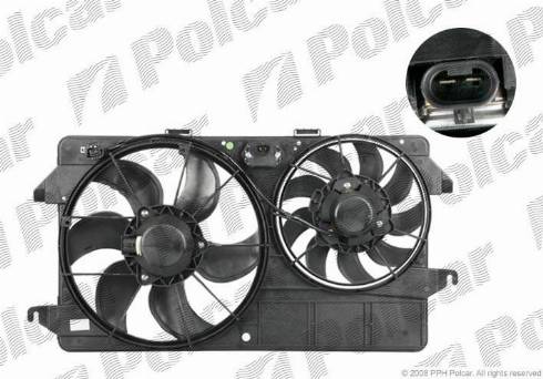 Polcar 325623W2 - Вентилятор, охлаждение двигателя autosila-amz.com