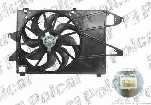 Polcar 321623W2 - Вентилятор, охлаждение двигателя autosila-amz.com