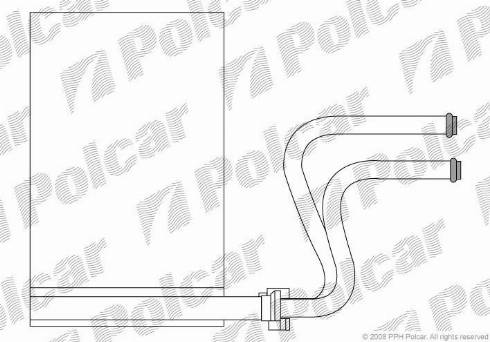 Polcar 3216N81X - Теплообменник, отопление салона autosila-amz.com