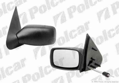 Polcar 321151-M - Наружное зеркало autosila-amz.com