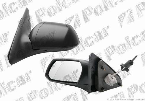 Polcar 321851-M - Наружное зеркало autosila-amz.com