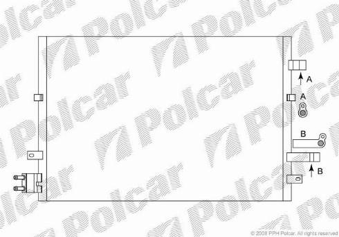 Polcar 3218K8C3 - Дополнительный фонарь сигнал торможения autosila-amz.com