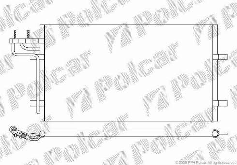 Polcar 3235K8C1 - Вентилятор, охлаждение двигателя autosila-amz.com