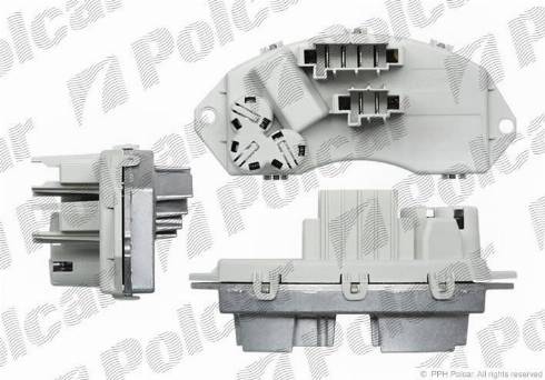 Polcar 2040KST1X - Регулятор, вентилятор салона autosila-amz.com