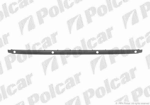 Polcar 200996-7 - Облицовка - защитная накладка, бампер autosila-amz.com