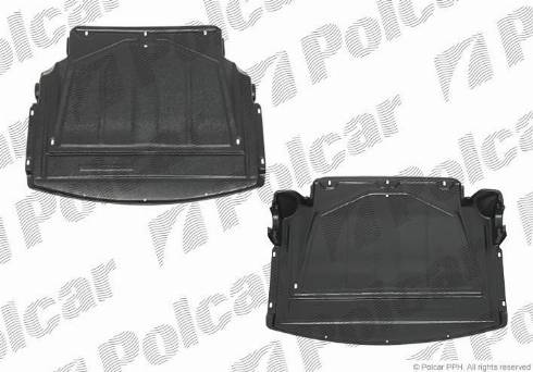 Polcar 2009346Q - Защита под двигатель autosila-amz.com