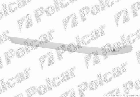 Polcar 20169617 - Молдинг бампера левый autosila-amz.com