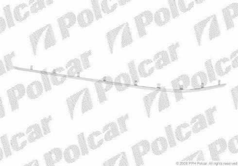 Polcar 20169621 - Кронштейн щитка номерного знака autosila-amz.com