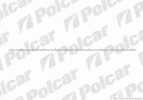 Polcar 20169623 - Кронштейн щитка номерного знака autosila-amz.com