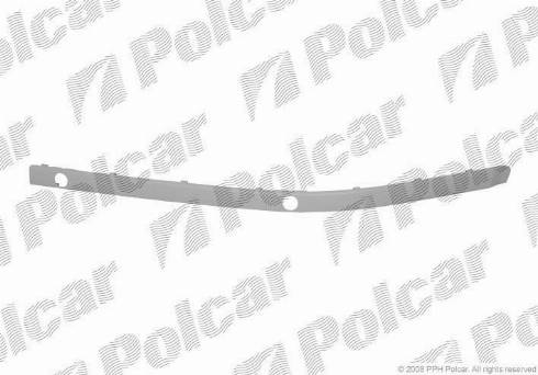 Polcar 20160736 - Облицовка - защитная накладка, бампер autosila-amz.com