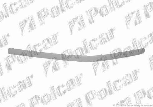 Polcar 20160738 - Облицовка - защитная накладка, бампер autosila-amz.com