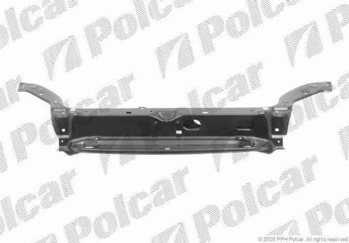 Polcar 235104 - Супорт радиатора, передняя планка autosila-amz.com
