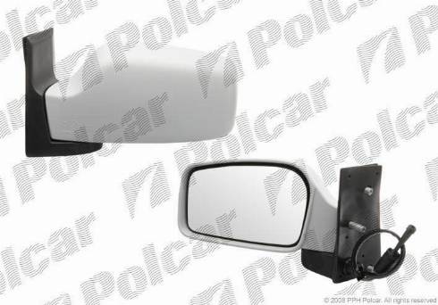 Polcar 2380522M - Наружное зеркало autosila-amz.com
