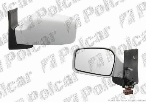 Polcar 2380517M - Наружное зеркало autosila-amz.com