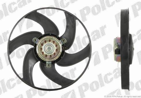 Polcar 232723U1 - Вентилятор, охлаждение двигателя autosila-amz.com