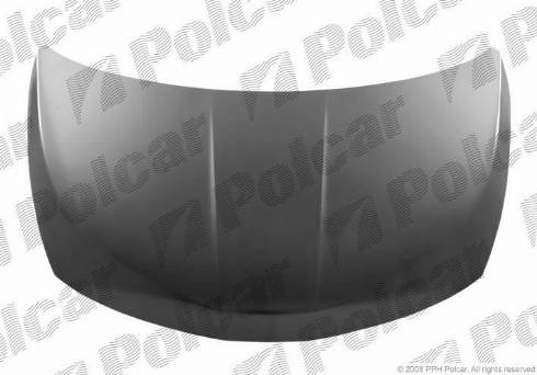 Polcar 274903 - Капот двигателя autosila-amz.com