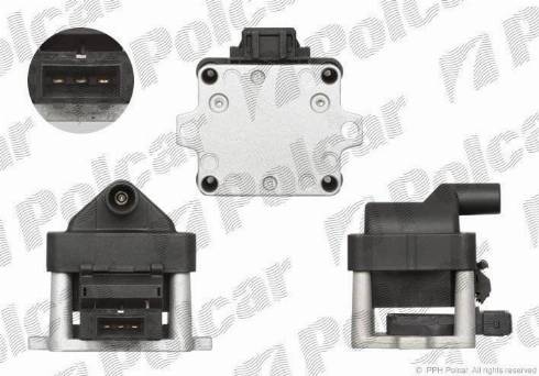 Polcar E03-0015 - Катушка зажигания autosila-amz.com