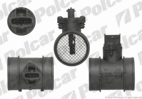 Polcar E02-0051 - Датчик потока, массы воздуха autosila-amz.com