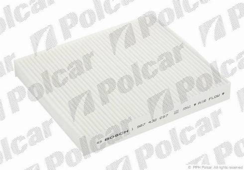 Polcar BS1987432057 - Фильтр воздуха в салоне autosila-amz.com