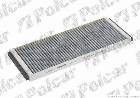 Polcar BS1987432317 - Фильтр воздуха в салоне autosila-amz.com