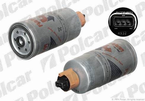 Polcar FP5775EWS - Топливный фильтр autosila-amz.com