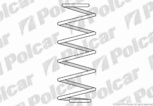 Polcar ST324236 - Пружина ходовой части autosila-amz.com