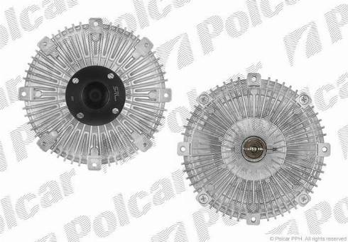 Polcar SV-5042S - Сцепление, вентилятор радиатора autosila-amz.com