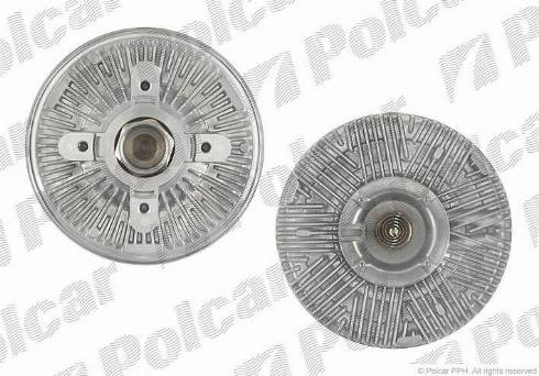 Polcar SV-6084S - Сцепление, вентилятор радиатора autosila-amz.com