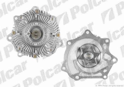 Polcar SV-6080S - Водяной насос autosila-amz.com