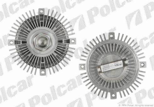 Polcar SV-6020 - Вентилятор, охлаждение двигателя autosila-amz.com