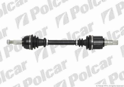 Polcar T49227 - Приводной вал autosila-amz.com