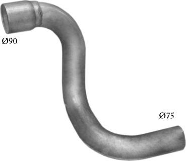 Polmo 69.51 - Труба выхлопного газа autosila-amz.com