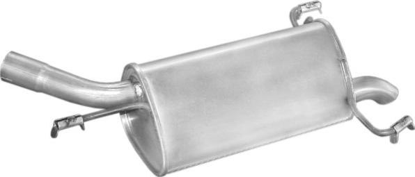 Polmo 17.532 - Глушитель выхлопных газов, конечный autosila-amz.com