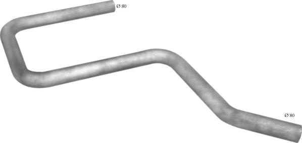 Polmo 70.01 - Зад.труба глуш. autosila-amz.com