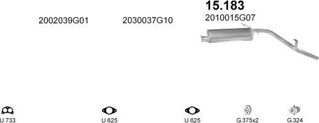 Polmo POLMO05833 - Система выпуска ОГ autosila-amz.com