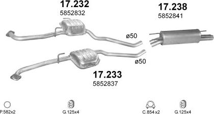 Polmo POLMO00030 - Система выпуска ОГ autosila-amz.com