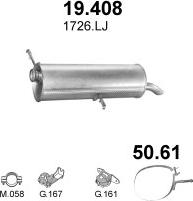 Polmo POLMO30036 - Система выпуска ОГ autosila-amz.com