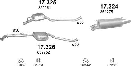 Polmo POLMO30296 - Система выпуска ОГ autosila-amz.com